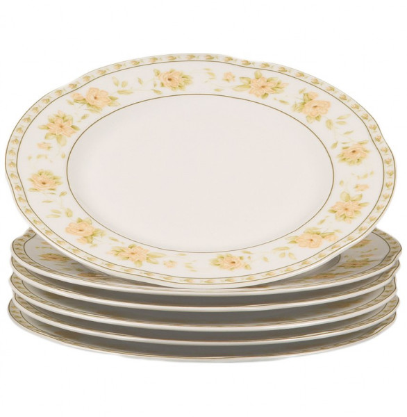 Набор тарелок 21 см 6 шт  Cmielow &quot;Болеро /Лимко&quot; / 061458