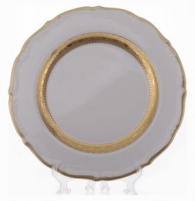 Набор тарелок 19 см 6 шт  Bavarian Porcelain "Мария-Тереза /Золотая лента" / 098580