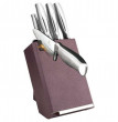 Набор ножей для кухни 8 предметов на подставке с ножеточкой  Berlinger Haus &quot;Kikoza Collection&quot; / 135762