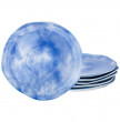 Набор тарелок 26 см 6 шт  LEFARD &quot;Парадиз /Голубая лагуна&quot; / 187517