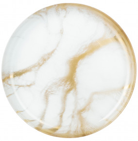 Тарелка 21 х 2 см  Bronco "White marble" / 289115