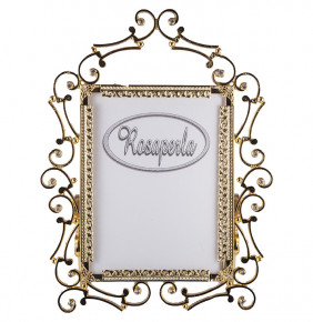 Фото-рамка золотая средняя  Rosaperla "Розаперла" / 231521