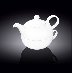 Чайный набор 3 предмета (чайная чашка 340 мл + чайник 375 мл)  Wilmax "Olivia" / 260805