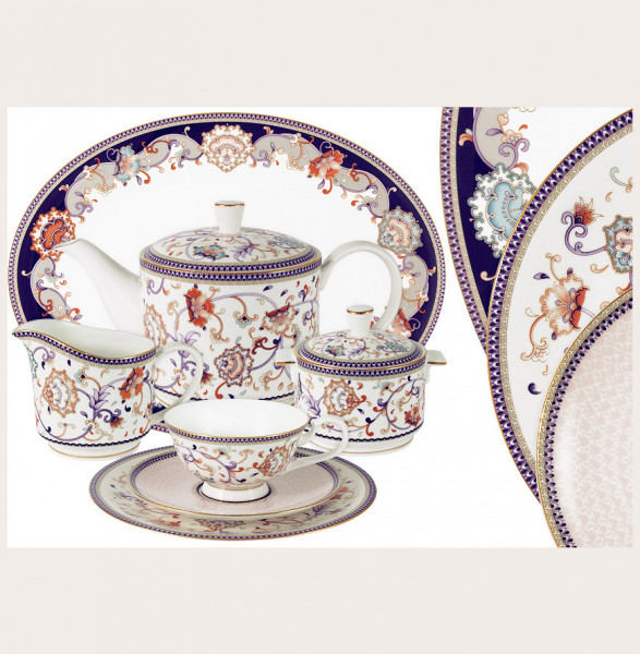 Чайный сервиз на 12 персон 40 предметов  Anna Lafarg Emily &quot;Королева Анна&quot;  / 293187